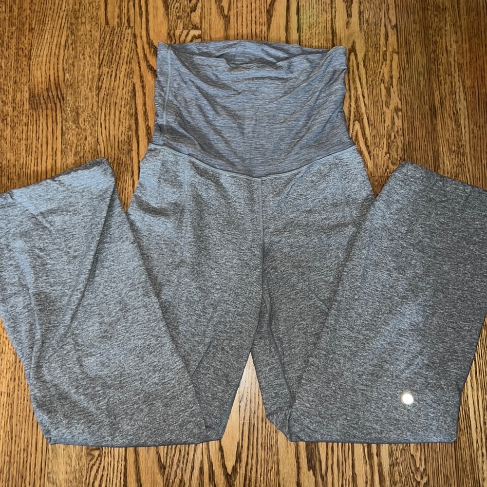 Lululemon Athletica Stillness Pant Gray Adjustable Bottoms Yoga Pants